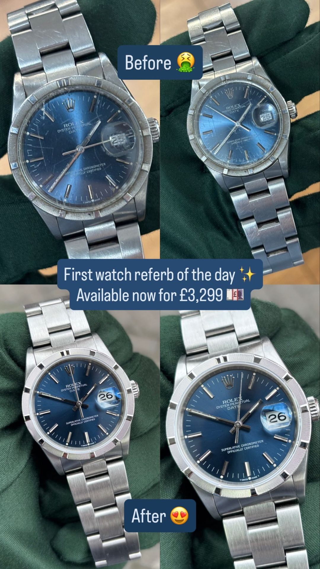 Essex Timepieces showroom