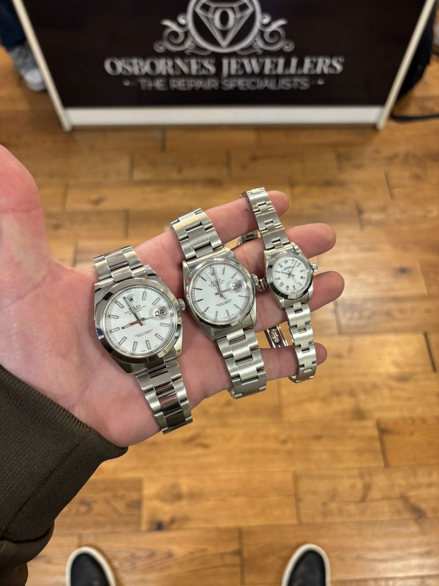 Essex Timepieces showroom