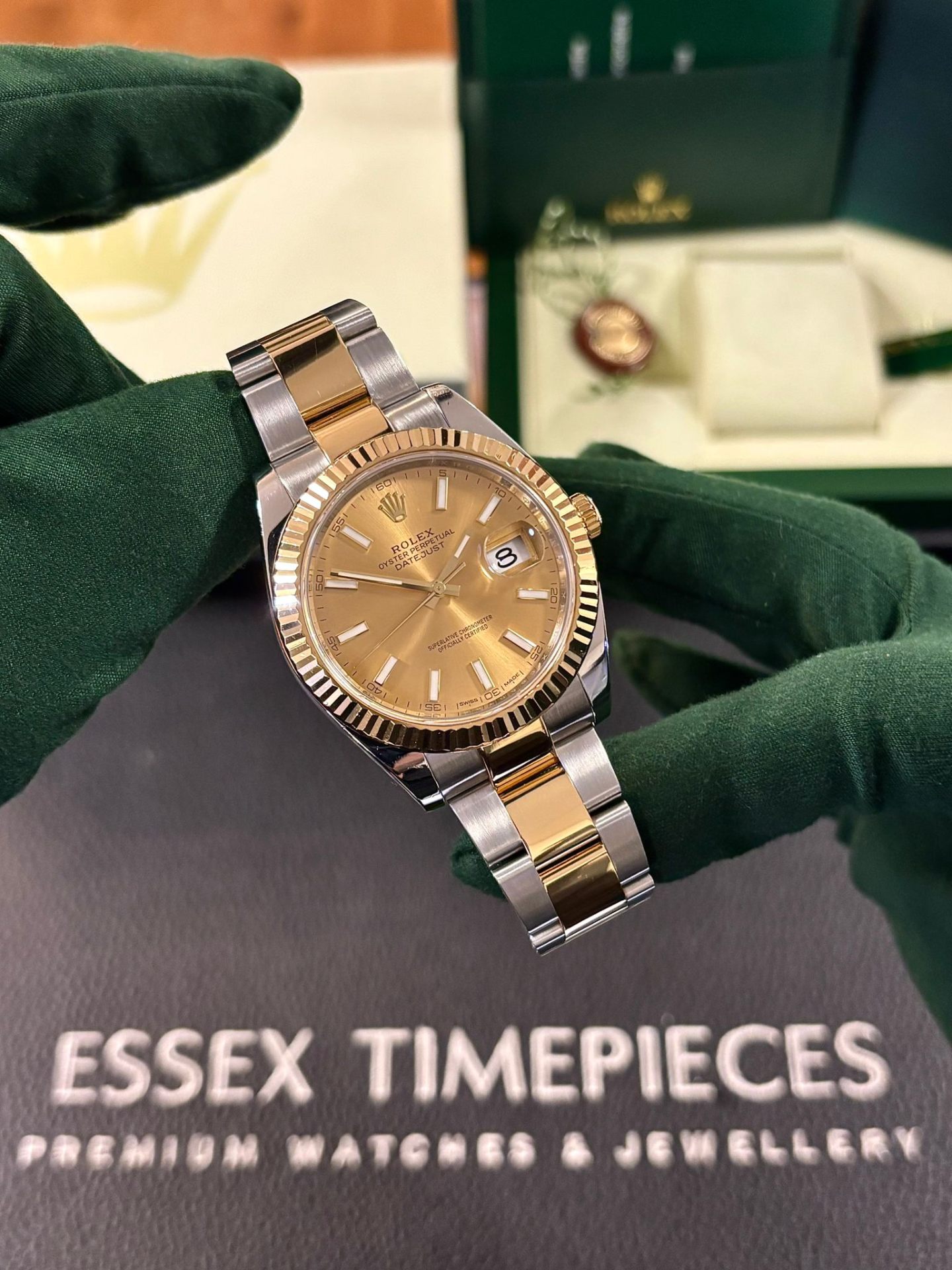 Omega on the wrist